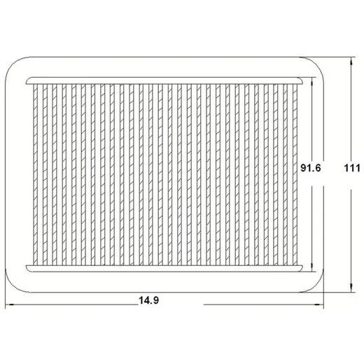 Luftfilter Einsatz Einlass für Yamaha T-Max 500 2008- IP3321_1