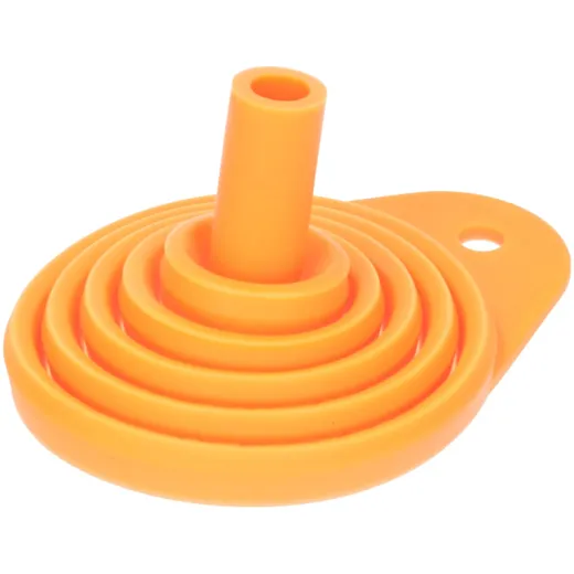 Trichter Silikon, faltbar, orange IP39229