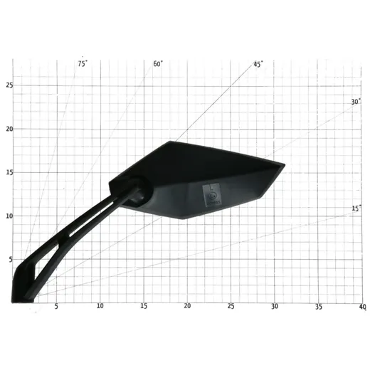 Spiegel Set M8 schwarz IP40390_1