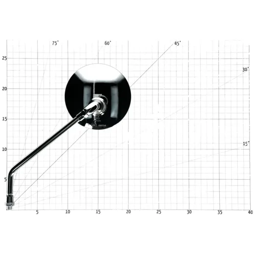Spiegel Set M8 Chrom rund IP40391_1