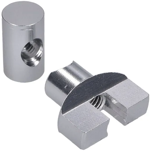 Bremsseil Bremszug Einsteller Set M6 Aluminium silber - universal IP43617