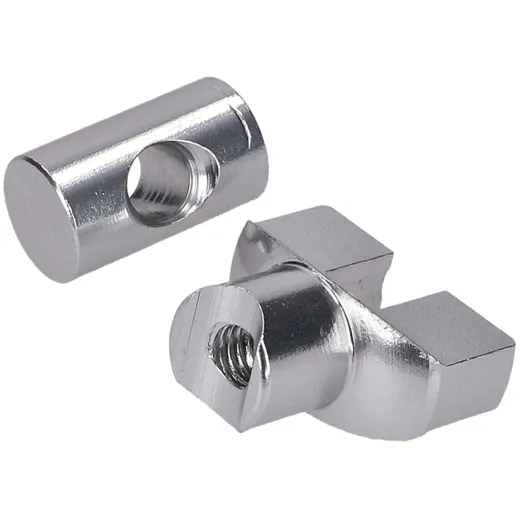 brake cable adjuster set M6 thread aluminum silver - univers_1