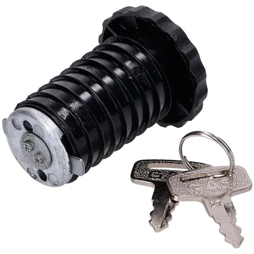 Tankdeckel abschließbar schwarz für Puch Maxi N IP44181_1