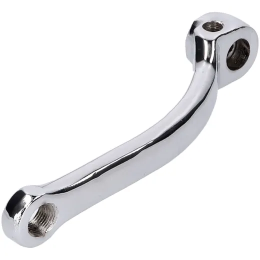 Pedal crank arm right chrome-plated right-hand thread M14x1.25 universal for moped IP44220