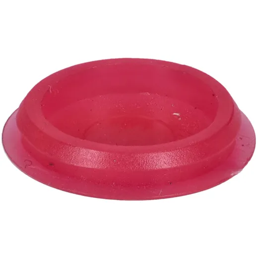 Verschlusskappe Bremsankerplatte Leleu rot hinten für Puch M_1