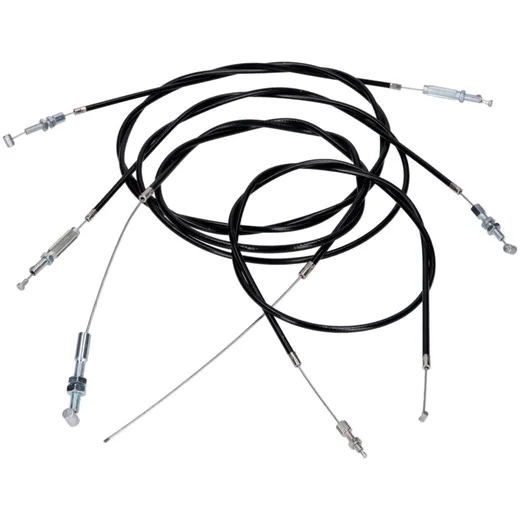 Bowdenzug Seilzug Satz Gaszug, Bremszug vorn, hinten, Kupplungszug für Puch Maxi E50 IP44254
