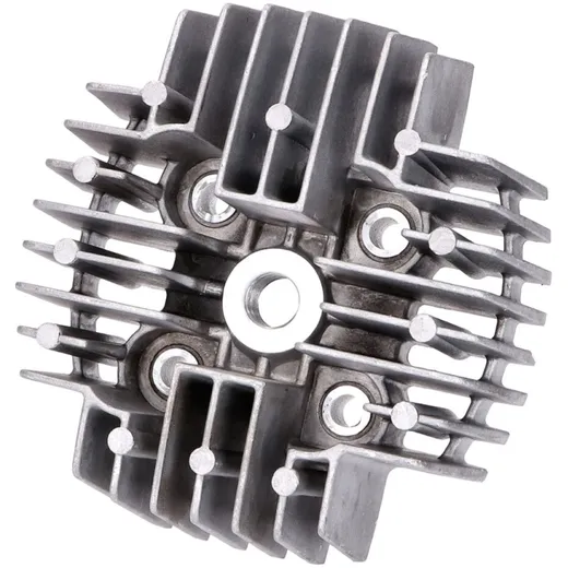 cylinder head 38mm 50cc aluminum w/ short cooling fins for Puch Maxi, X30 Automatic IP44299 cylinder head 38mm 50cc aluminum w/ short cooling fins for Puch Maxi, X30 Automatic IP44299