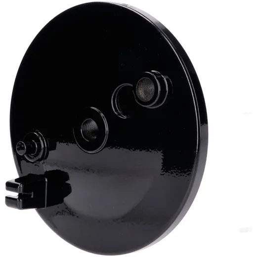 Bremsschild Bremsankerplatte hinten ohne Bohrung Bremslichtschalter, schwarz für Simson S50, S51, S70, KR51, SR4-1 Spatz, SR4-2