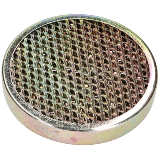 Luftfilterpatrone / Luftfilter Metall, flach, d=60mm, Vlies _1