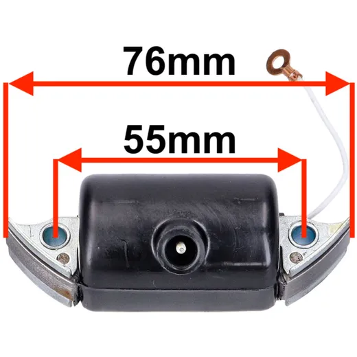 Zündanker / Zündspule 6V für 90mm Zündung für Puch, Zündapp,_1