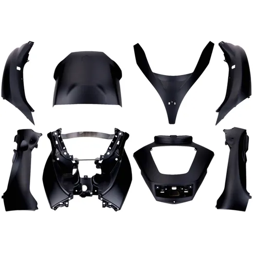 Fairing parts kit 8-piece black for Piaggio MP3 125-500 2008-2012 IP54705