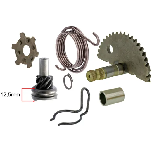 Kickstarter Reparatursatz 12,5mm für Peugeot 50ccm stehend KIT.A.49454