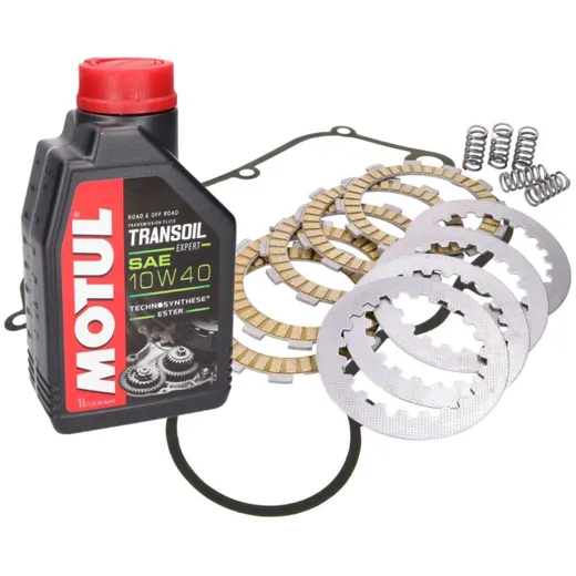 Kupplungsscheiben Revision Kit Naraku HDRC Aramid 5-Reibscheiben-Kupplung für Derbi EBE, EBS, D50B KIT.A.54179