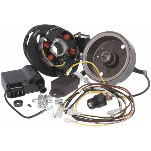 Generator Umrüstkit Lichtmaschine / Zündung 12V für Simson S50, S51, S53, S83, S70, Schwalbe KR51/2, SR50, SR80 KIT.C.39918 Generator Umrüstkit Lichtmaschine / Zündung 12V für Simson S50, S51, S53, S83, S70, Schwalbe KR51/2, SR50, SR80 KIT.C.39918