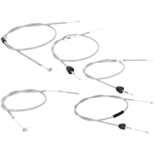 bowden cable set grey for Simson Schwalbe KR51/1 (-1975) KIT.C.39924