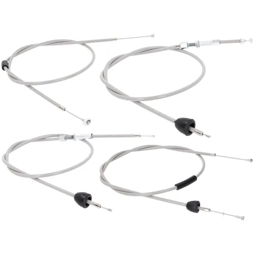 bowden cable set grey for Simson Schwalbe KR51/2 KIT.C.39926