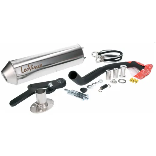 exhaust system LeoVince 4T Racing HM-Titan for 139QMB/QMA LV7470 exhaust system LeoVince 4T Racing HM-Titan for 139QMB/QMA LV7470