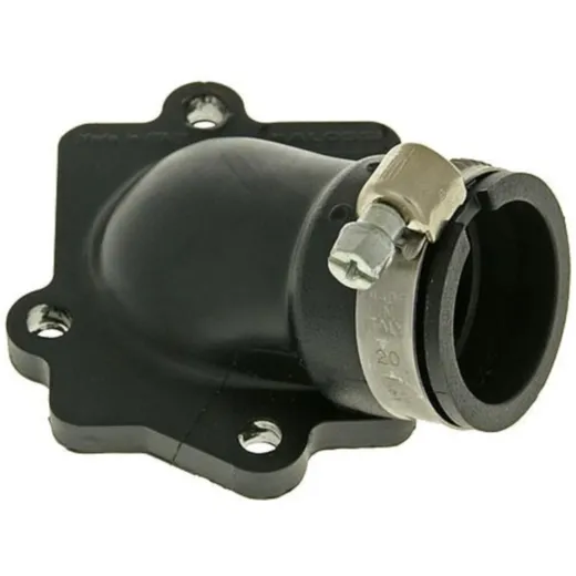 intake manifold Malossi NBR 22mm inner diameter, 28mm carburetor connection for Minarelli horizontal, CPI, Keeway, 1E40QMB M.028 intake manifold Malossi NBR 22mm inner diameter, 28mm carburetor connection for Minarelli horizontal, CPI, Keeway, 1E40QMB M.028