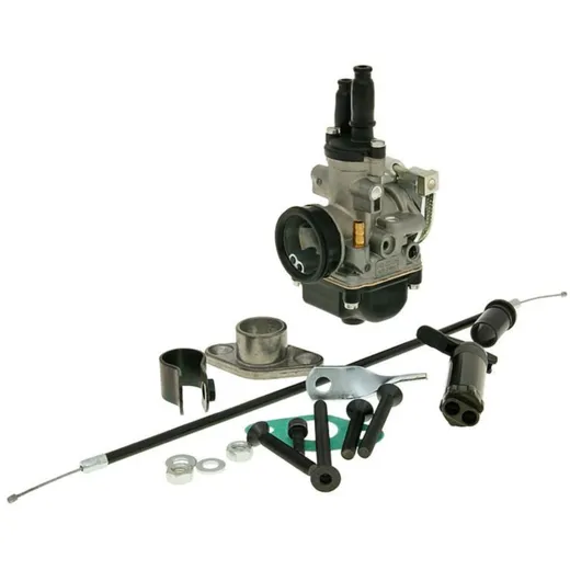 Vergaserkit Malossi PHBG 19 AS mit Klemmflansch 24mm für Honda Dio G, X8R M.1610990 Vergaserkit Malossi PHBG 19 AS mit Klemmflansch 24mm für Honda Dio G, X8R M.1610990