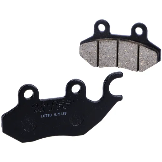 Bremsbeläge Malossi organisch für Peugeot, SYM, Lambretta Euro3, Euro4, Euro5 M.6215856BB