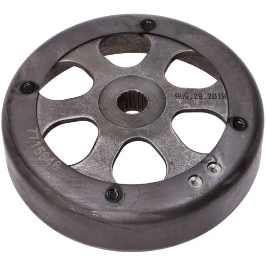 Clutch bell Malossi Maxi Clutch Bell ø125mm for Piaggio Fly, Liberty 3V, Vespa Primavera, Sprint, S, LX, LT 3V M.7715648