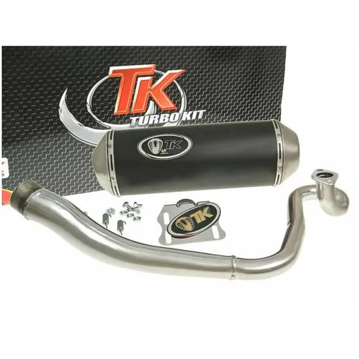 Schalldämpfer Auspuff Turbo Kit GMax 4T für Chinaroller GY6 125/150ccm M4T34-N