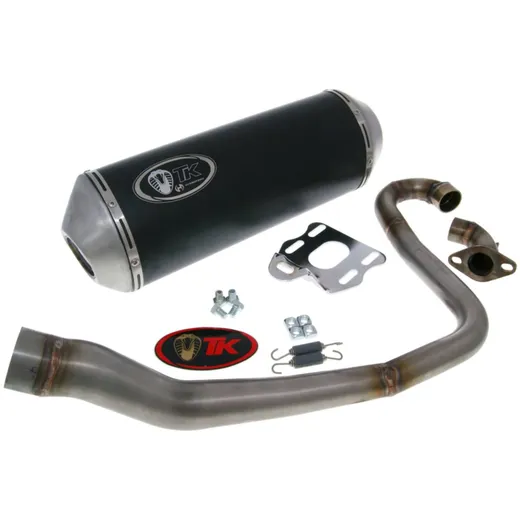 exhaust Turbo Kit GMax 4T for SYM GTS 125cc M4T43-N exhaust Turbo Kit GMax 4T for SYM GTS 125cc M4T43-N