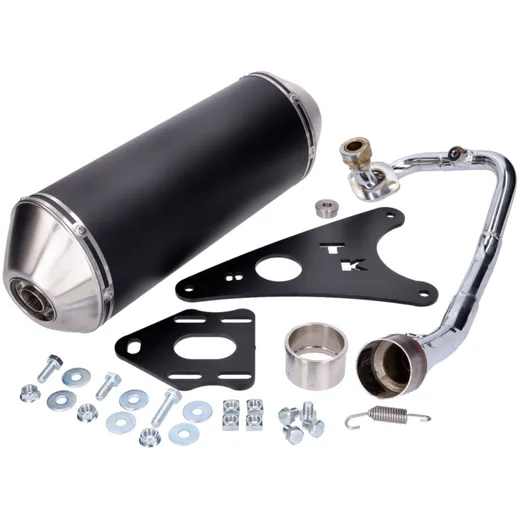 Schalldämpfer Auspuff Turbo Kit GMax 4T für Yamaha Neos 4T, Ovetto 4T M4T93-N