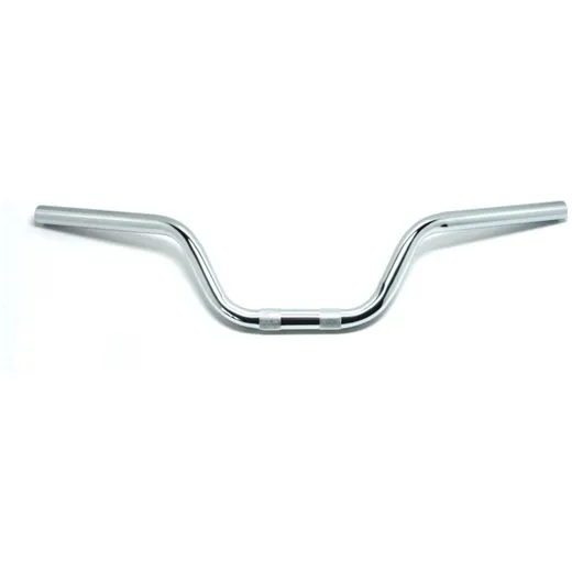 Handlebar chrome 22mm 610mm 120mm for Zündapp CS 50, GTS 50 type 529, KS 80 530, 25, Puch Monza, Cobra, Kreidler, Hercules, Puch