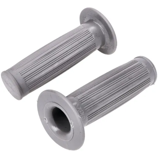 Handle set gray 22/24mm for Kreidler Florett LF, Zündapp Sport Combinette, Flory MF, Hercules M, 220, 221, 222, P 1, MP 2, 4, Pr