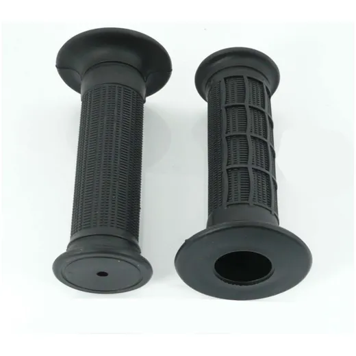 Grip covers rubber 115mm 22/24mm black for Zündapp, Kreidler, Hercules, Puch, KTM, Simson, moped, mokick, mopeds MG00000442