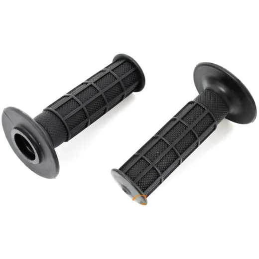 Grips rubber black 22/24mm 110mm for Zündapp GTS, KS, C 50 Sport, Kreidler, Hercules MG00000458