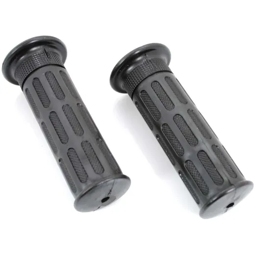 Grip rubber black 22/24mm 110mm for Zündapp GTS, KS, C 50 Sport, Kreidler, Hercules, Puch, KTM, DKW, Rixe, Simson moped, mokick