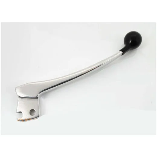 Bremshebel Aluminium 150mm Silber Schwarz für Suzuki, TS 50, 80 MG00000549