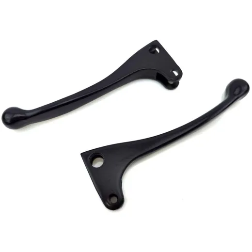 Brake lever and clutch lever aluminum black for Tomos, Puch Maxi, Hercules, Zündapp, Kreidler, DKW, KTM MG00000564