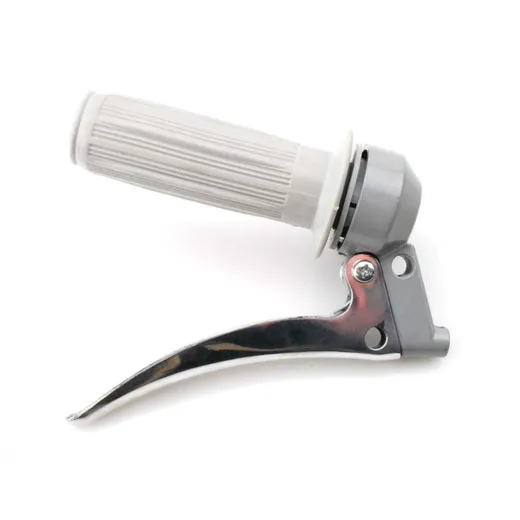 Throttle grip fitting aluminum grey 22mm 105mm for Zündapp, Kreidler, Hercules, Puch, DKW, KTM, moped, moped, mokick MG00000642 Throttle grip fitting aluminum grey 22mm 105mm for Zündapp, Kreidler, Hercules, Puch, DKW, KTM, moped, moped, mokick MG00000642