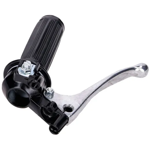 Gasgriff Armatur 22mm Schwarz Aluminium 105mm für Zündapp, K_1