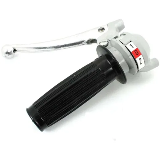 Shift lever 2-speed gray silver for Zündapp Bergsteiger M 25, 50, ZR Z, Sachs 504, 505, Hercules Prima, M, KTM, DKW MG00000696