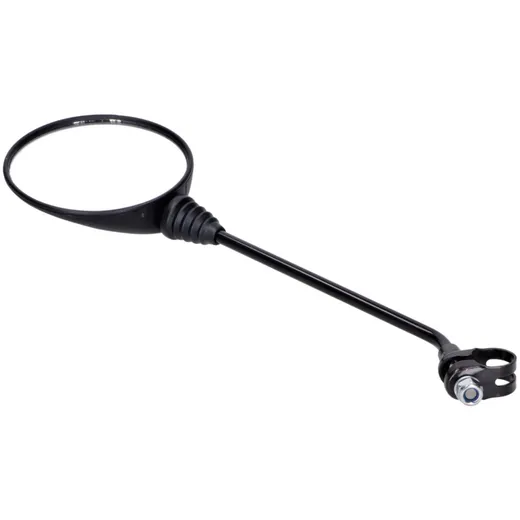 Spiegel Schwarz 115mm mit Schelle 230mm für Piaggio, Vespa, Boxer MG00000742
