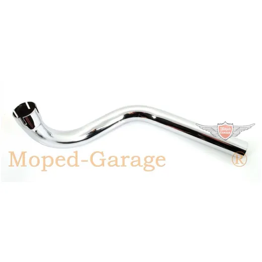 Exhaust manifold 28mm 330mm chrome for Kreidler, Florett, Flory, moped, moped, mokick MG00001125