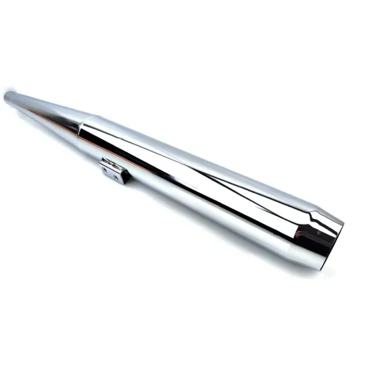 Exhaust Jamarcol chrome 700mm 70mm for Kreidler Florett LF, LH, RMC, Flory, Zündapp CS, KS, GTS, ZD, Hercules, Puch MG00001128