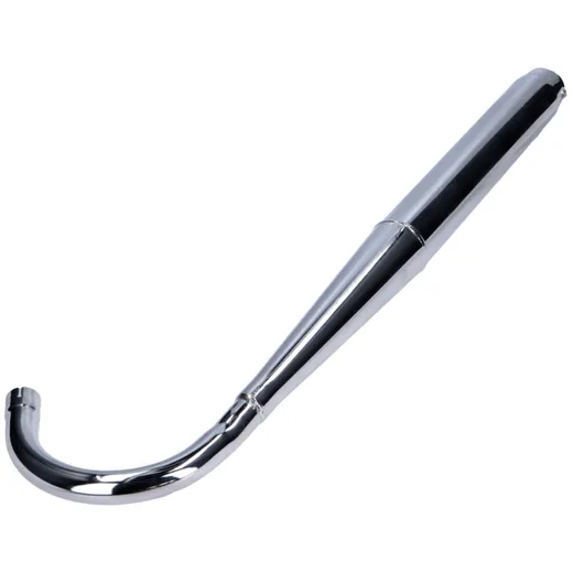 Exhaust chrome 70mm 32mm manifold connection for Zündapp GTS_2