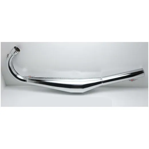 Racing exhaust chrome 36mm 820mm 51mm 90mm for Zündapp, CS, C 50 Sport, GTS, KS MG00001162
