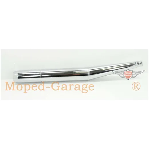 Exhaust Jamarcol bend 28mm connection 70mm diameter 695mm chrome for Kreidler Florett LF, LH, RMC, RS, Flory, Zündapp CS, KS, GT Exhaust Jamarcol bend 28mm connection 70mm diameter 695mm chrome for Kreidler Florett LF, LH, RMC, RS, Flory, Zündapp CS, KS, GT