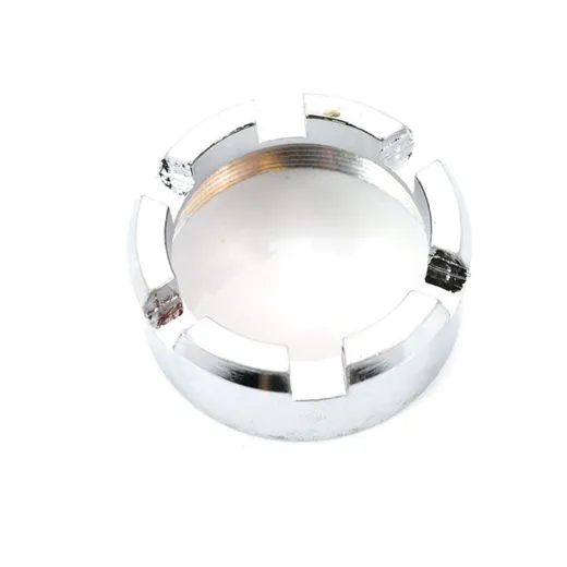 Manifold nut M40 35mm chrome for Yamaha FS 1, DX, RD, DT 50, 80 MG00001269