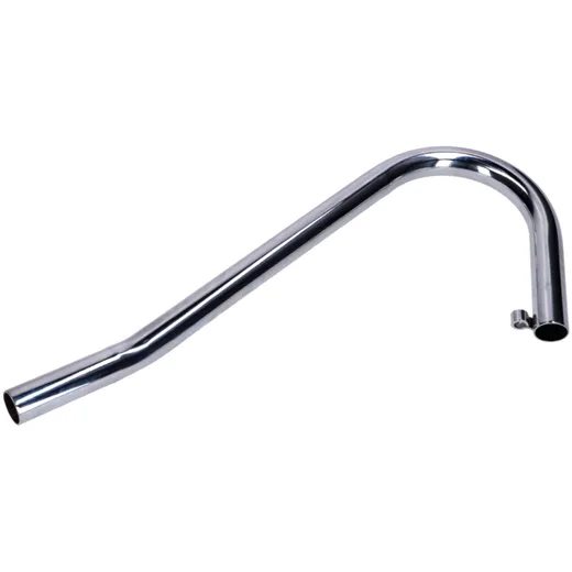 Exhaust manifold chrome 26mm 440mm for DKW Super Hummel, Lux_1