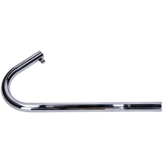 Exhaust manifold chrome 26mm 440mm for DKW Super Hummel, Lux_2