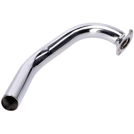 Exhaust manifold steel 28mm 42mm hole spacing for Puch, MV 50 MG00001465