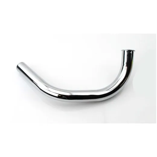 Exhaust manifold 28mm chrome for Simson S 50, 51 MG00001484