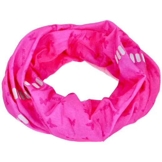Neckerchief tube pink with reflector MG00001510_3